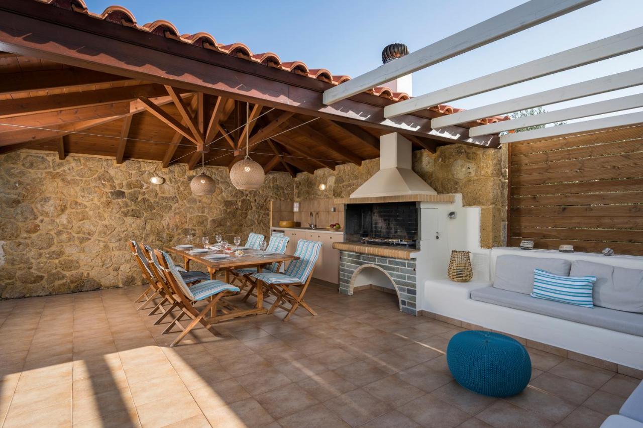Villa Georgia Heated Pool & Jet-Tub Колимварион Экстерьер фото